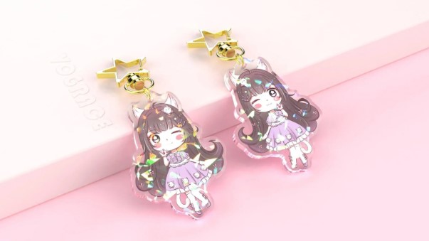 Acrylic keychains